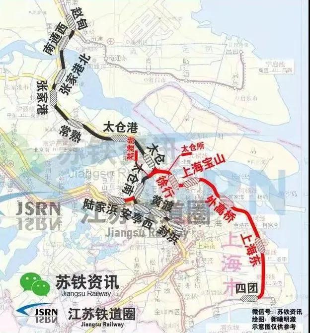 通沪铁路赵甸至黄渡段全线开通运营进入倒计时