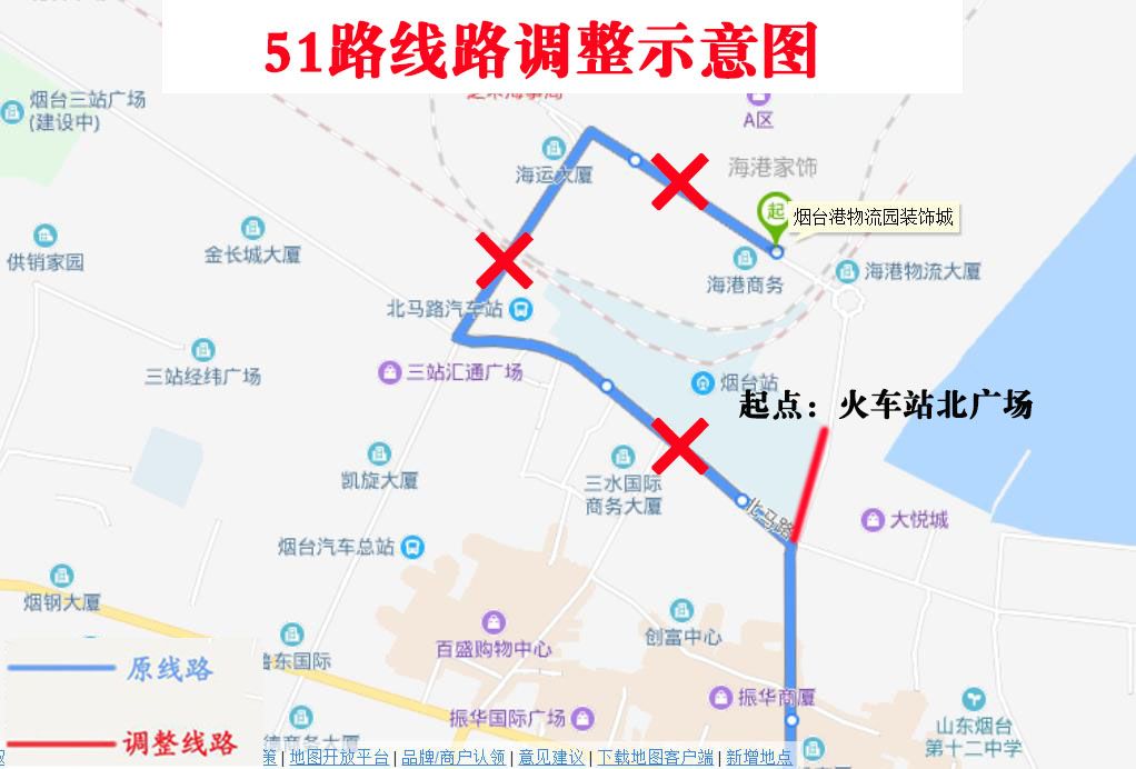 烟台公交车路线图最新_烟台公交车路线查询系统_烟台86路公交车
