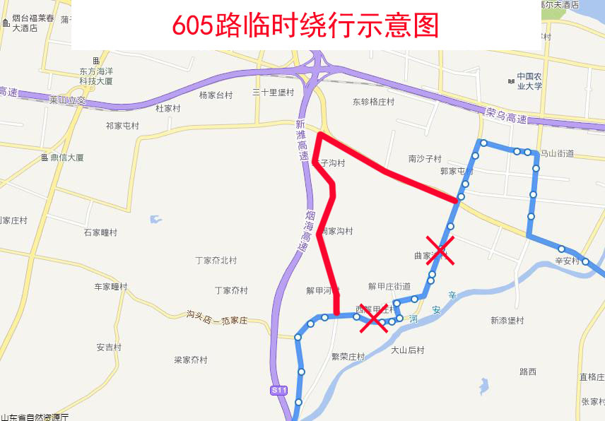 烟台公交路线路图最新_烟台公交车线路_烟台5路公交路线