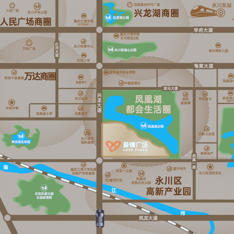 永川爱情广场地处：多元客群结构，消费潜力强劲(图3)