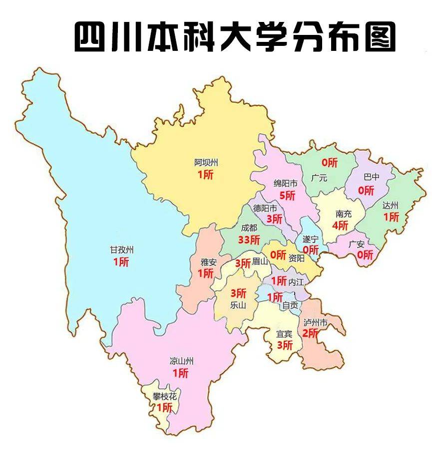23年四川高校档次划分，你的学校上榜了吗？