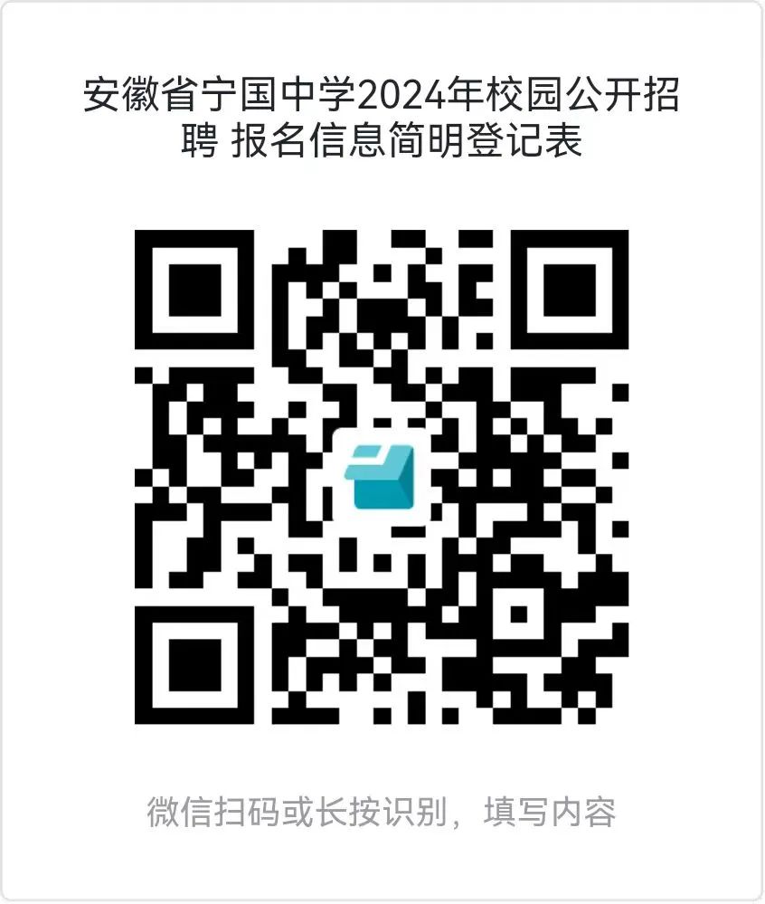 安徽省宁国中学2024年校园公开招聘教师10人公告