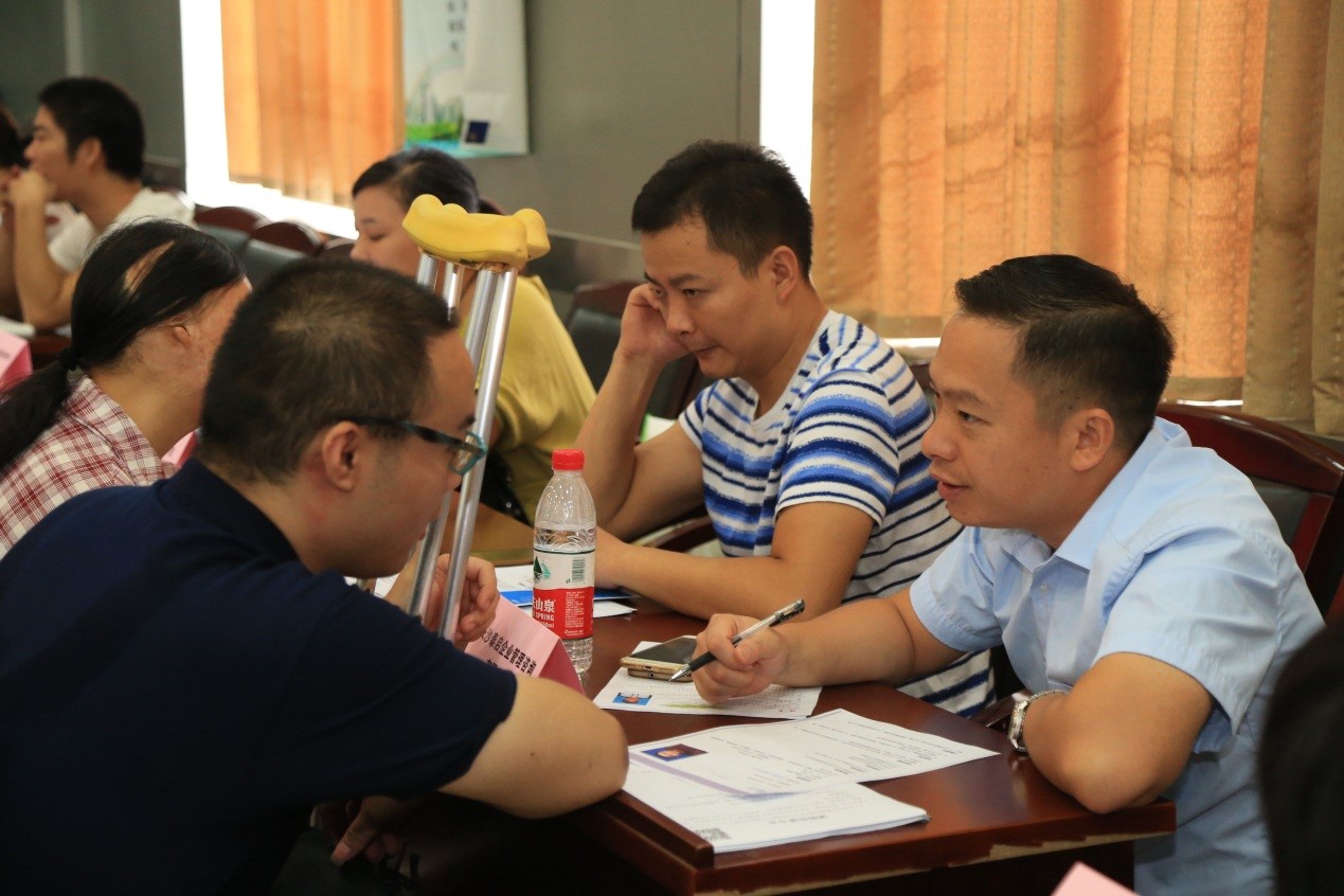 “倾城之爱助梦前行”2023年都江堰市残疾人大学生招聘会