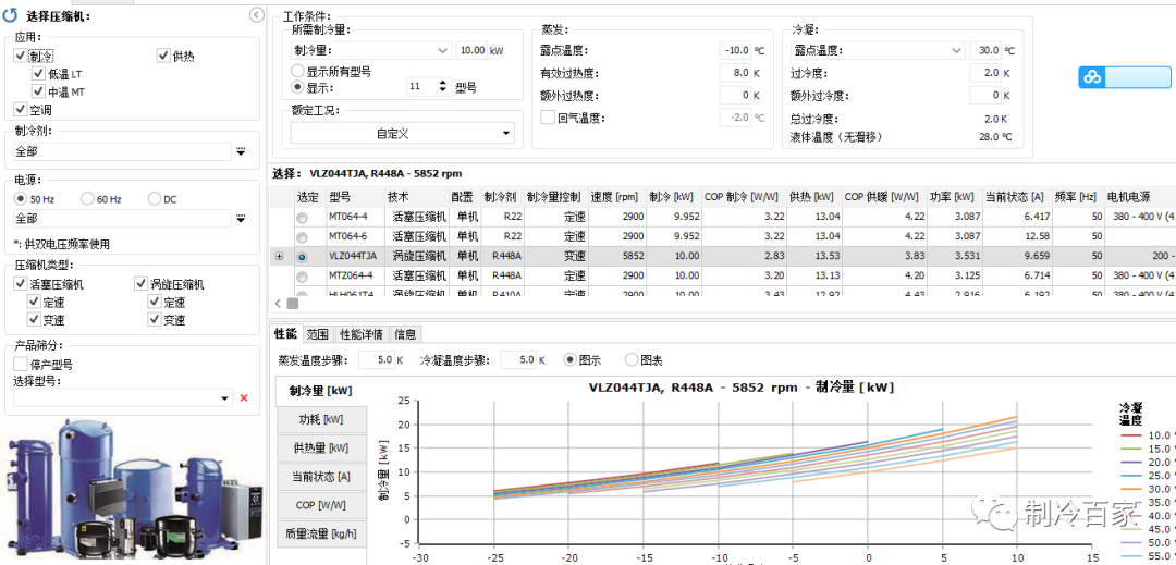 莱富康压缩机选型软件_莱富康压缩机型号解释_莱富康压缩机接线图