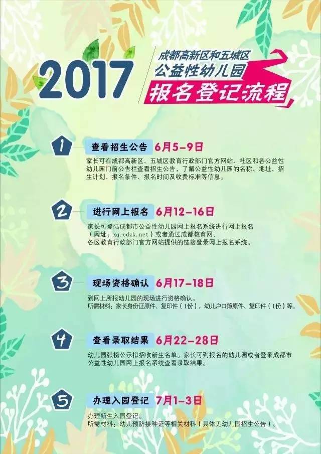 邛崃家长们2023年公办幼儿园招生公告