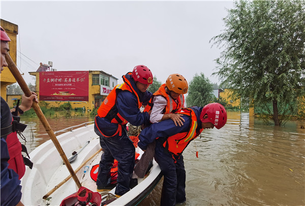 河南多地遭遇多轮极端强降雨袭击近3万处水毁水利工程需修复(图2)