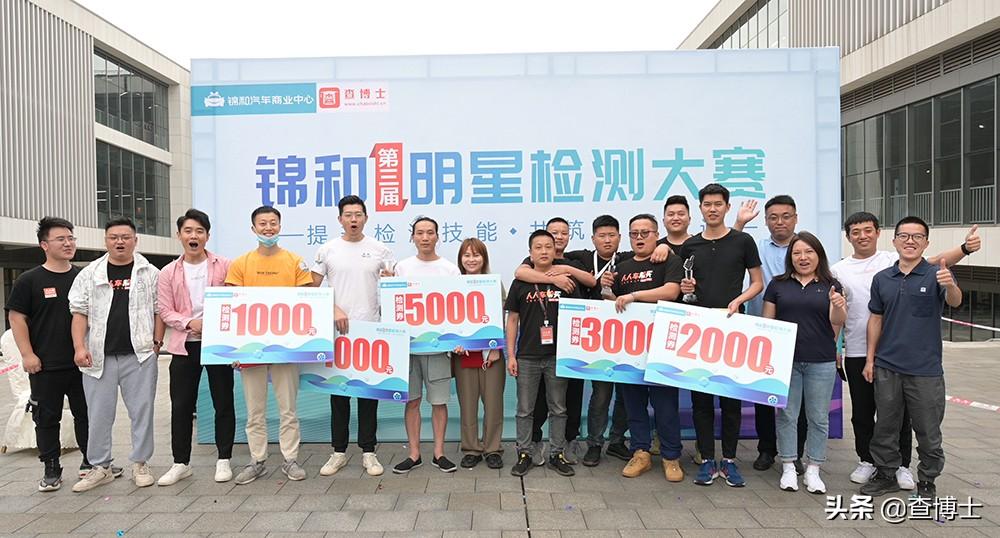 成都锦和二手车市场联合举办第三届明星检测大赛