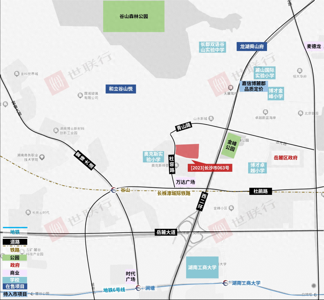 长沙两宗经营性用地挂牌截止滨江新城061号地块底价拍得