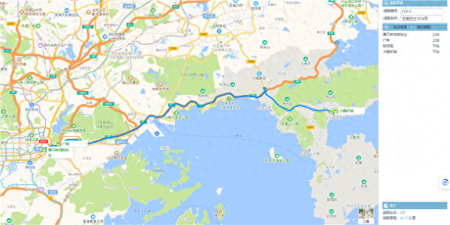 深圳市东部公交开通2条通往大鹏的滨海假日专线