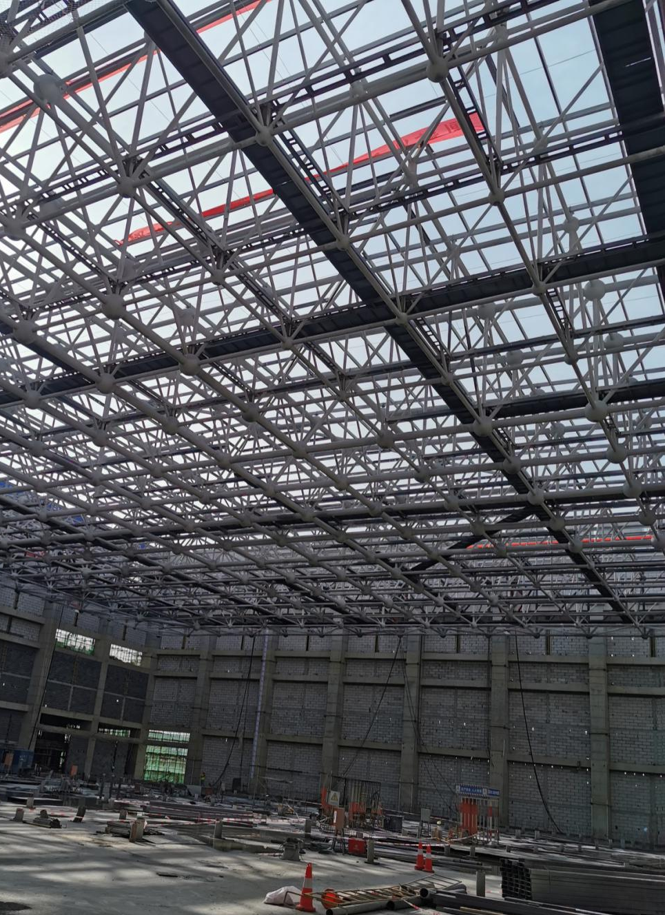 钢网架结构设计_网架钢结构工程_钢网架结构施工方案