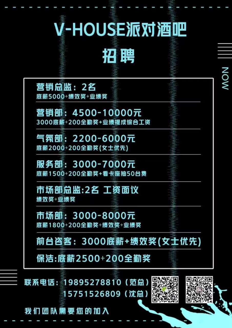 最新公开招聘！