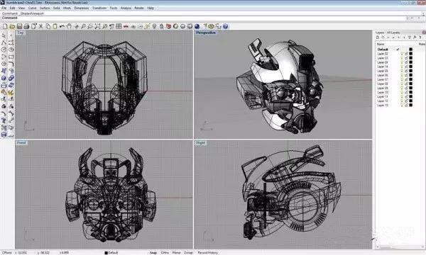 犀牛软件建三维模型_犀牛建模软件教程_犀牛建模软件