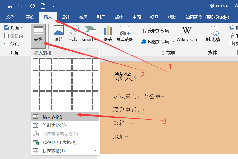 详细教程：如何在文档中插入和设置表格