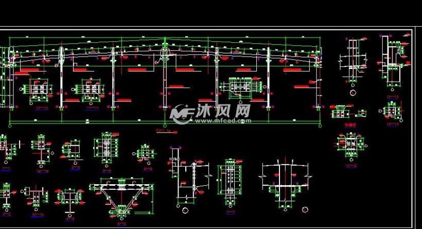 屋面支撑与钢梁连接图片_屋面钢结构屋顶的做法_钢结构屋面支撑