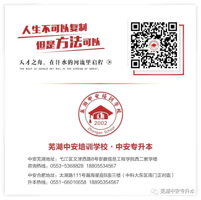 芜湖专升本机构哪个好_芜湖专升本培训机构_芜湖专升本学校