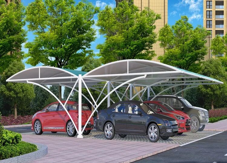 钢结构车棚施工组织方案_钢结构车棚施工流程_钢结构车棚施工方案