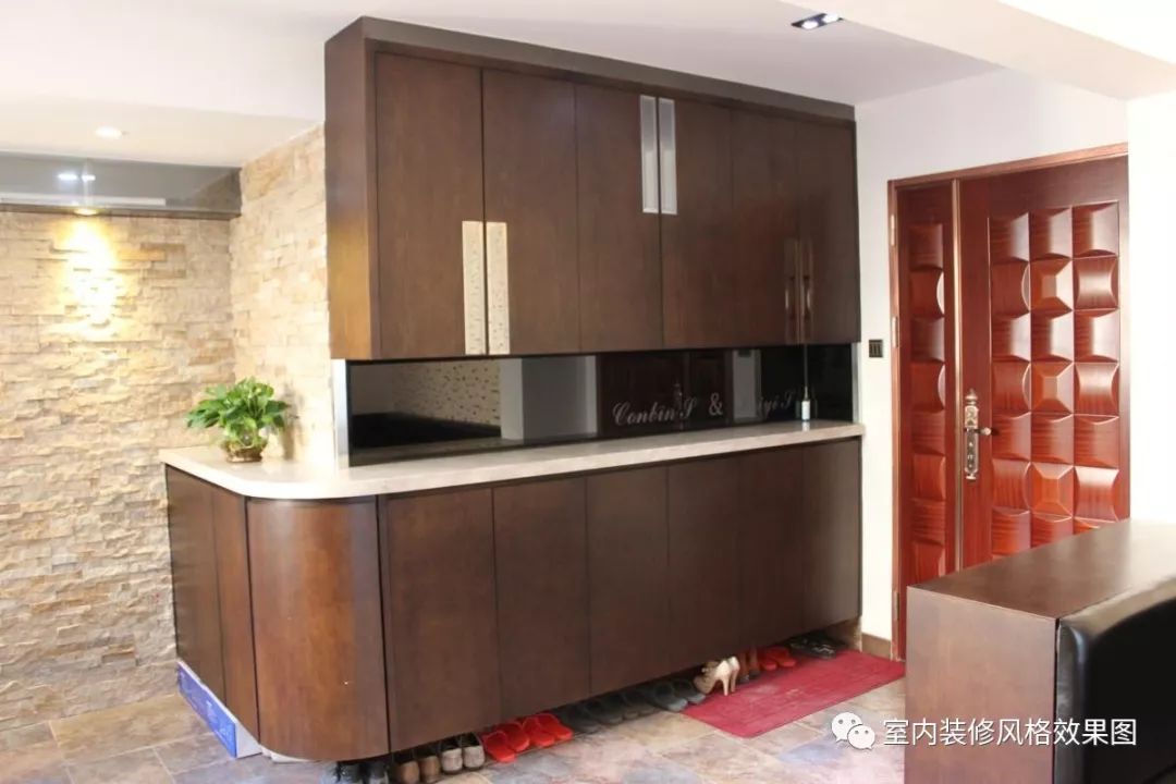 装修效果图玄关_玄关装修效果图片_效果装修玄关图片