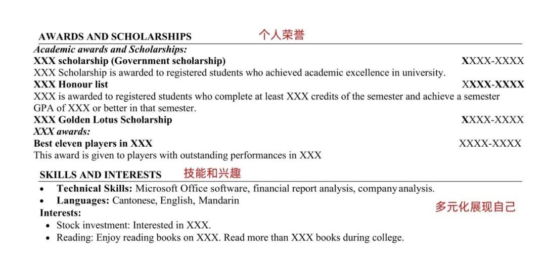 申请学校简历模板_简历模板申请学校写什么_申请学校的简历怎么写