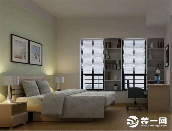卧室效果装修书柜图片_卧室书柜装修效果图片_卧室装修书柜图片大全