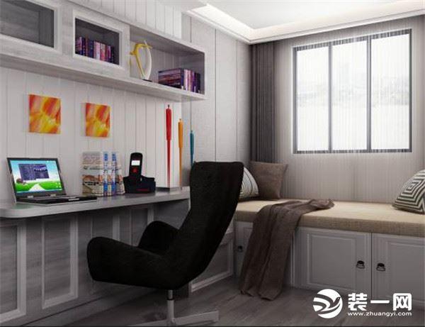卧室书柜装修效果图片_卧室装修书柜图片大全_卧室效果装修书柜图片