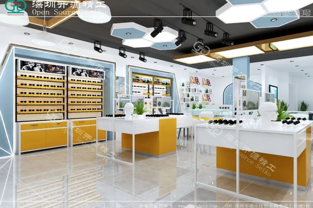 装修效果图眼镜店_效果眼镜装修店有卖吗_眼镜店装修效果