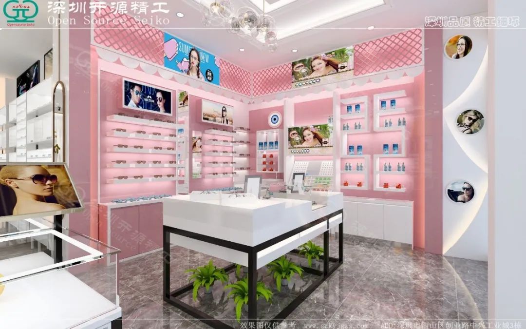 装修效果图眼镜店_眼镜店装修效果_效果眼镜装修店有卖吗