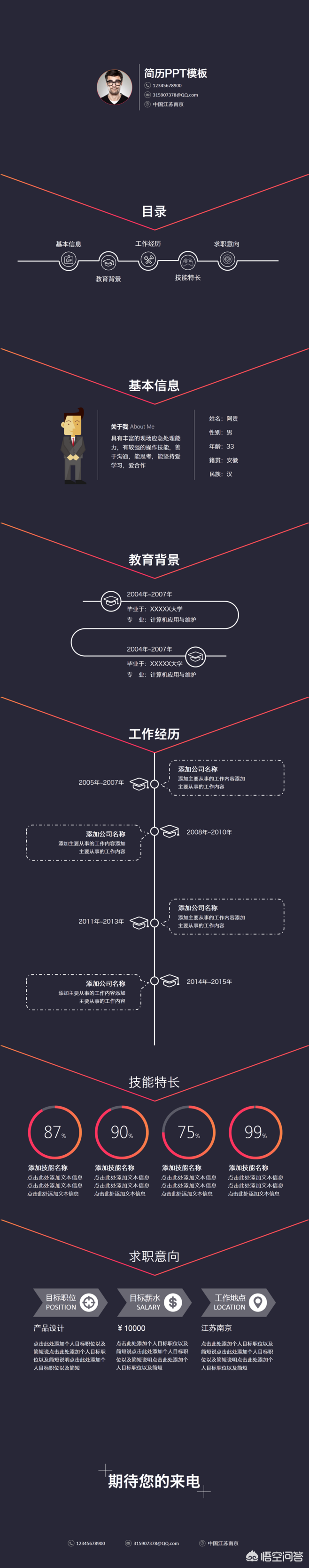 简历空白模板word版_空白简历模板图片_简历空白模板图片大全