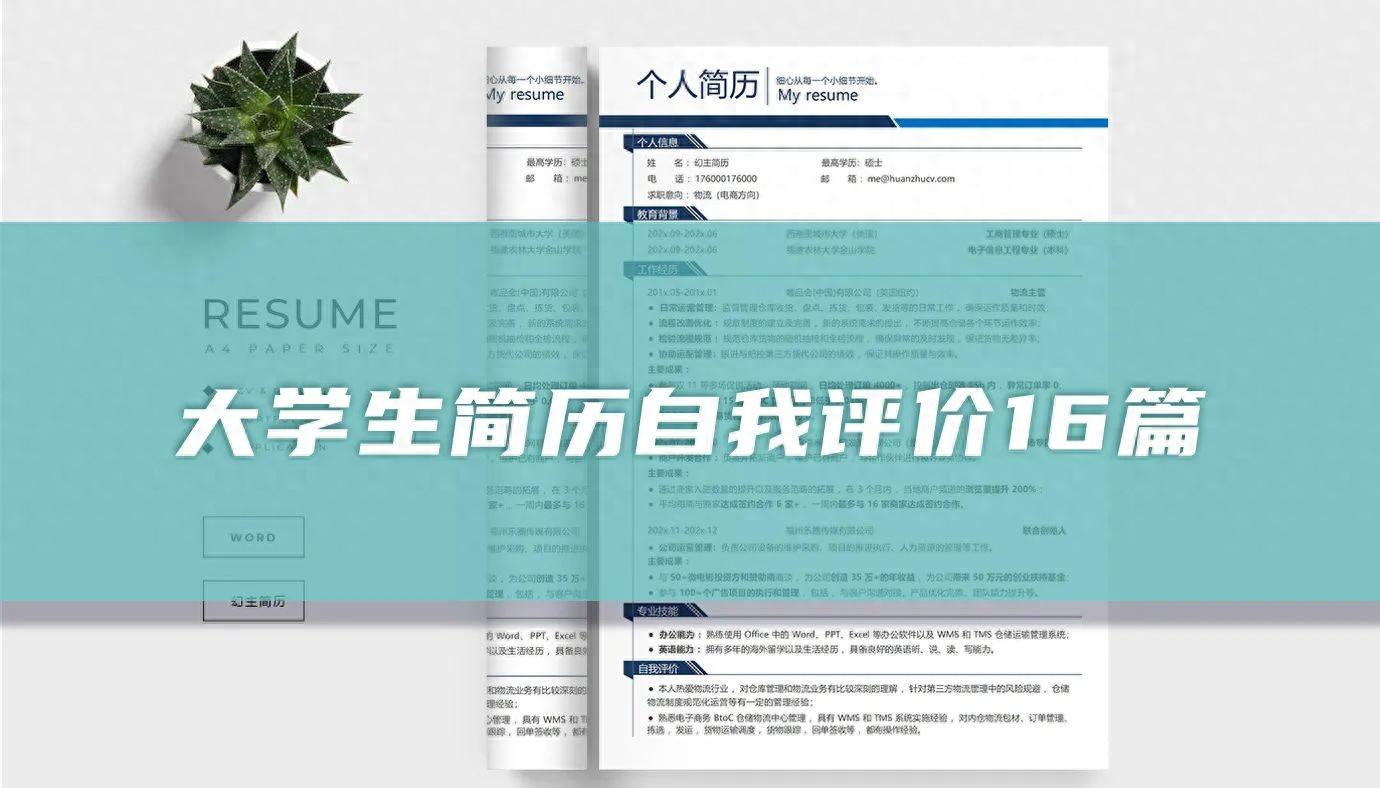 大学生简历自我评价：从合伙创业到律师行业，追求正义与成长