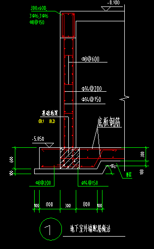 梁钢筋标注图片