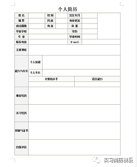 简历封面封底word模板_简历模板封面下载word格式_封面个人简历模板图片