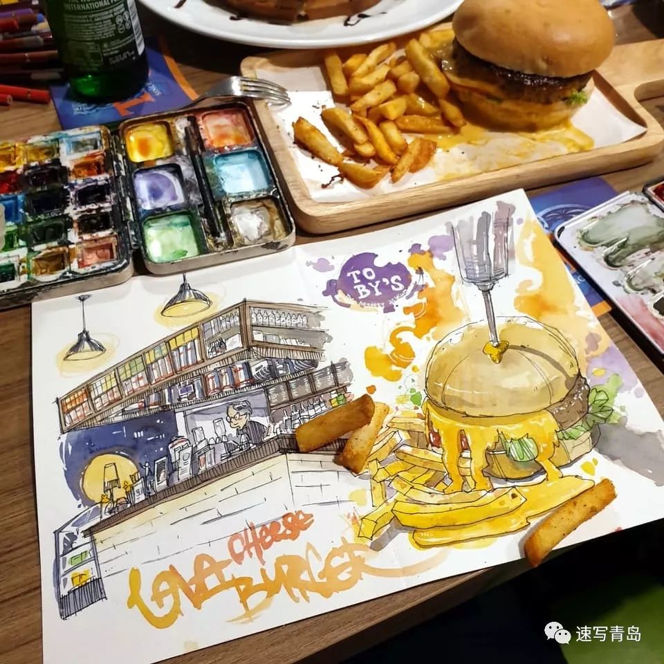 creative sketch创意速写_创意速写头像_创意速写图片