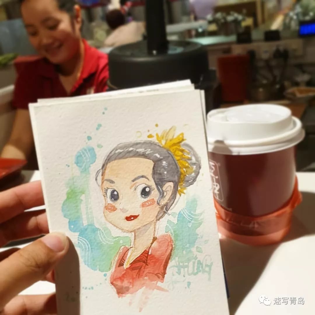 创意速写图片_创意速写头像_creative sketch创意速写