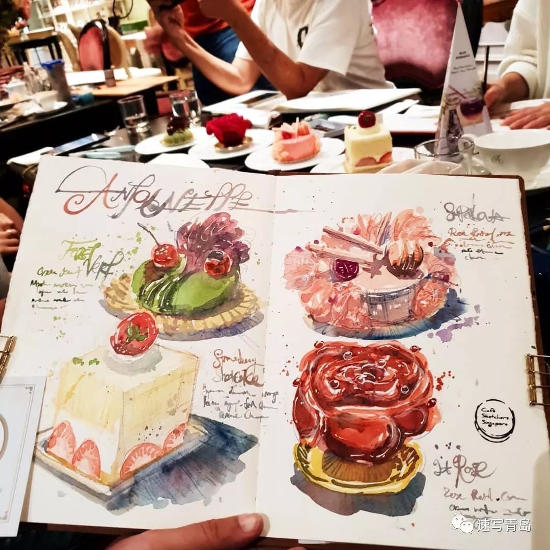 creative sketch创意速写_创意速写头像_创意速写图片
