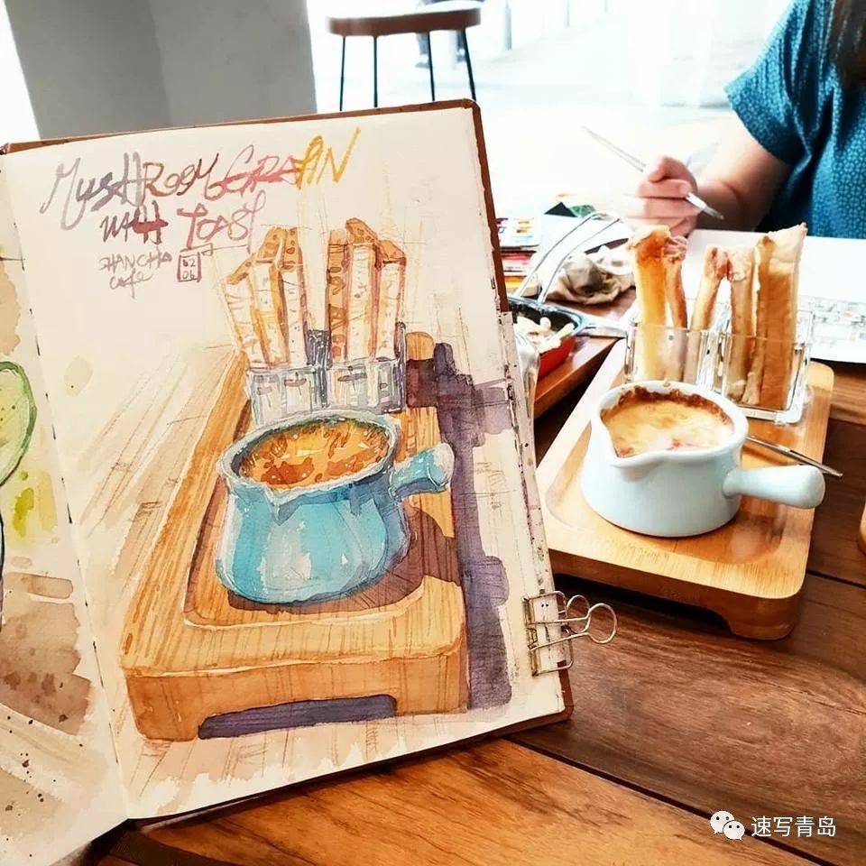 创意速写头像_创意速写图片_creative sketch创意速写