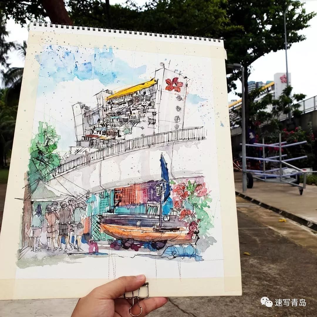 creative sketch创意速写_创意速写头像_创意速写图片