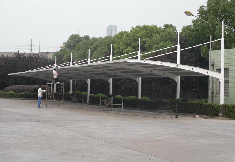 雨棚悬挑梁钢筋绑扎图_钢结构雨棚悬挑长度_钢结构悬挑雨棚