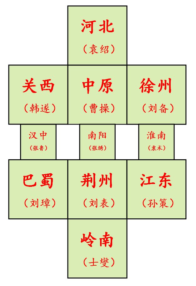 三国分天下地图_三国天下攻略_三国天下三分图