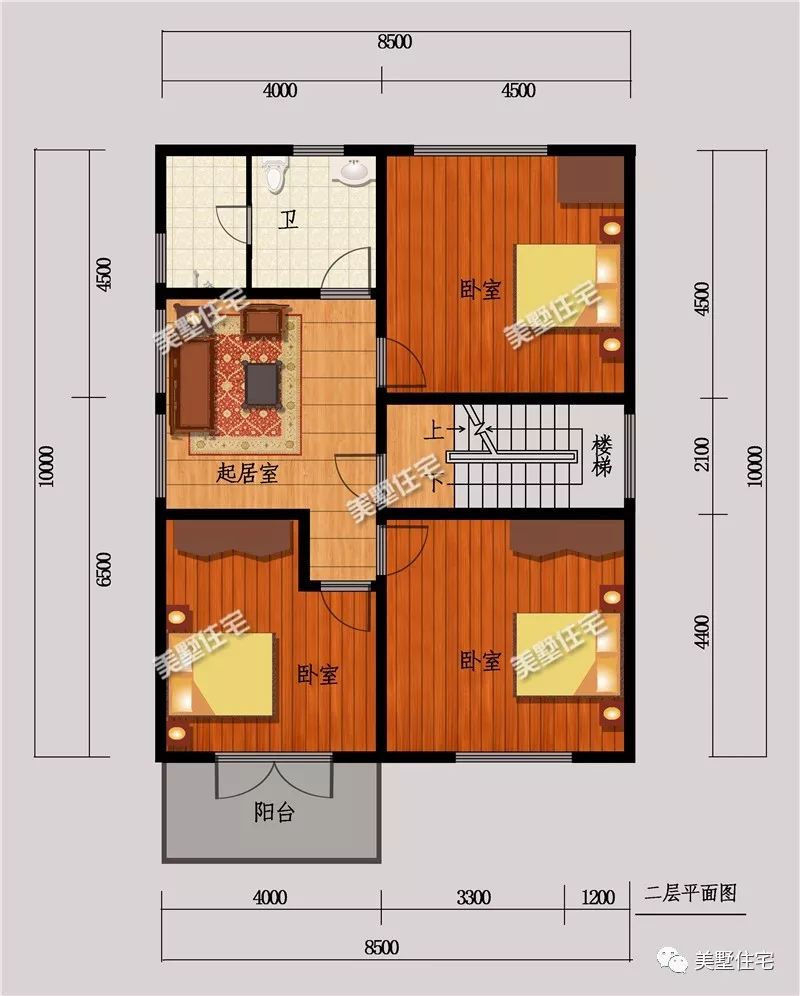 完美户型4房_四室完美户型图_