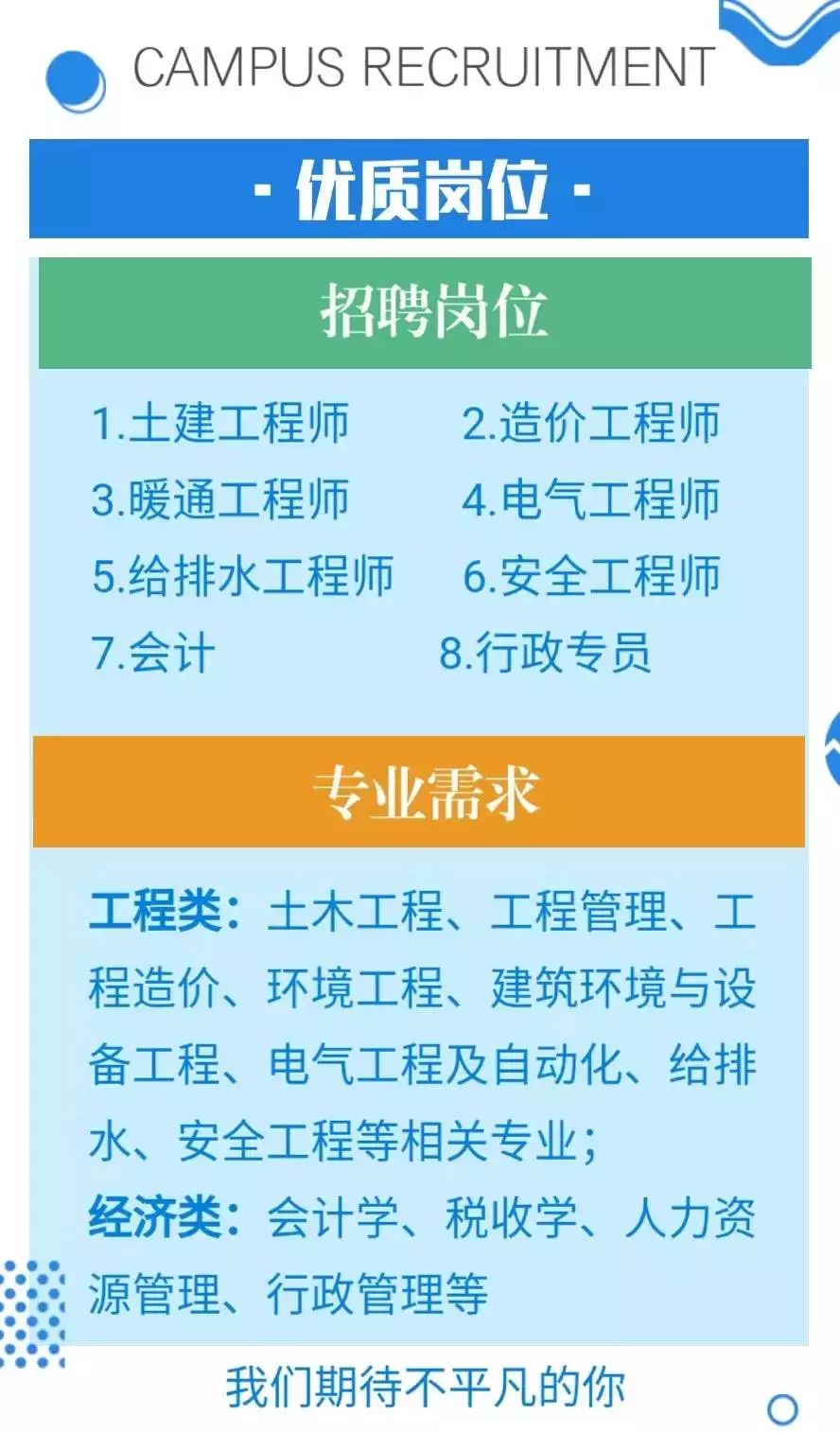 【招聘】玉皇庙镇企业招聘信息汇总