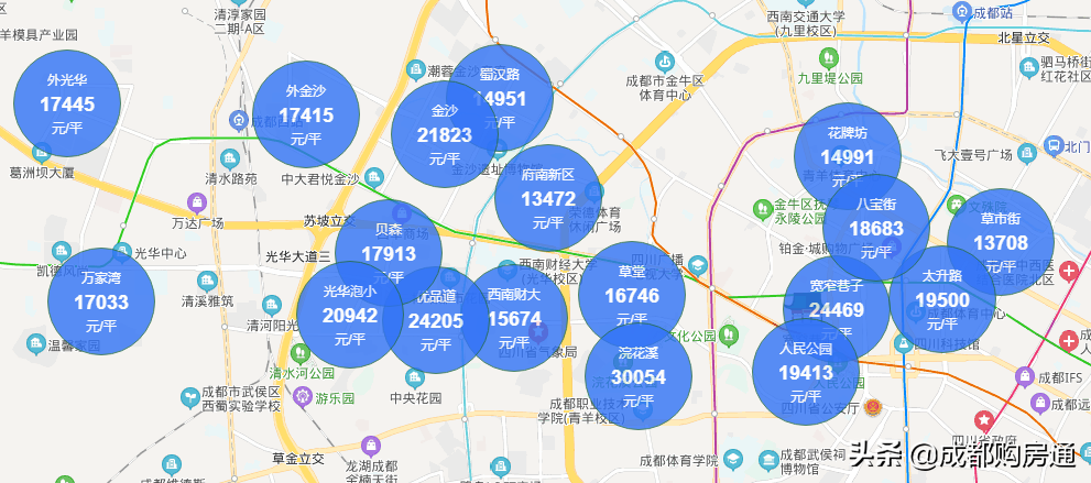 成都中海城南一号二手房信息_成都中海城南一号二手房价_成都中海城南华府房价走势图