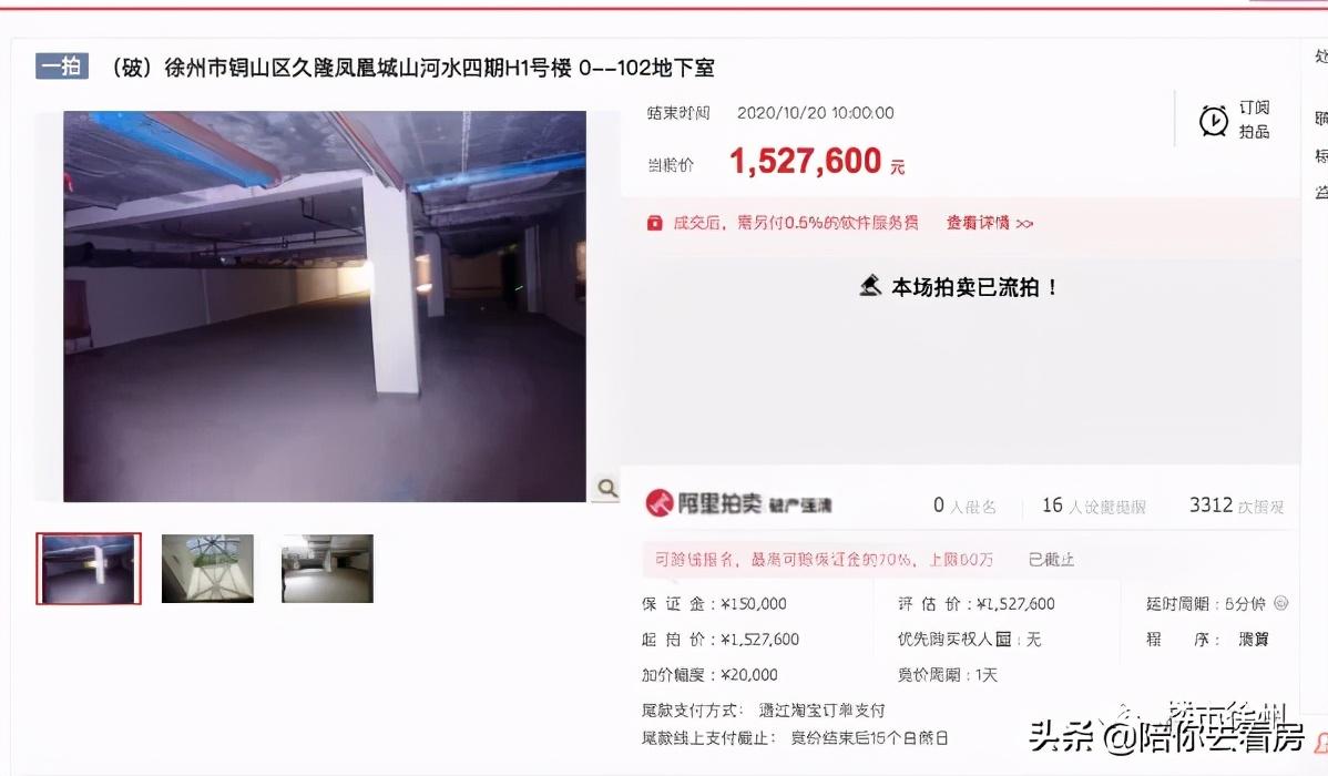 白沙龙泽嘉园 67 套房源拍卖，起拍单价不到 6000 元/平，无人报名