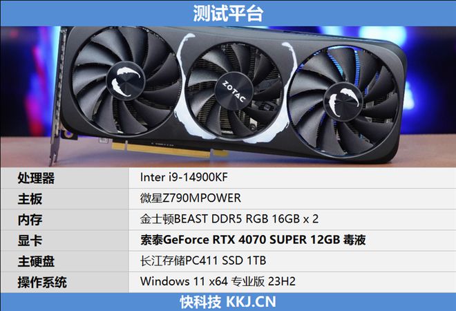 索泰RTX 4070 SUPER 12GB毒液显卡评测：纯粉丝信仰 与强者共舞！_索泰RTX 4070 SUPER 12GB毒液显卡评测：纯粉丝信仰 与强者共舞！_