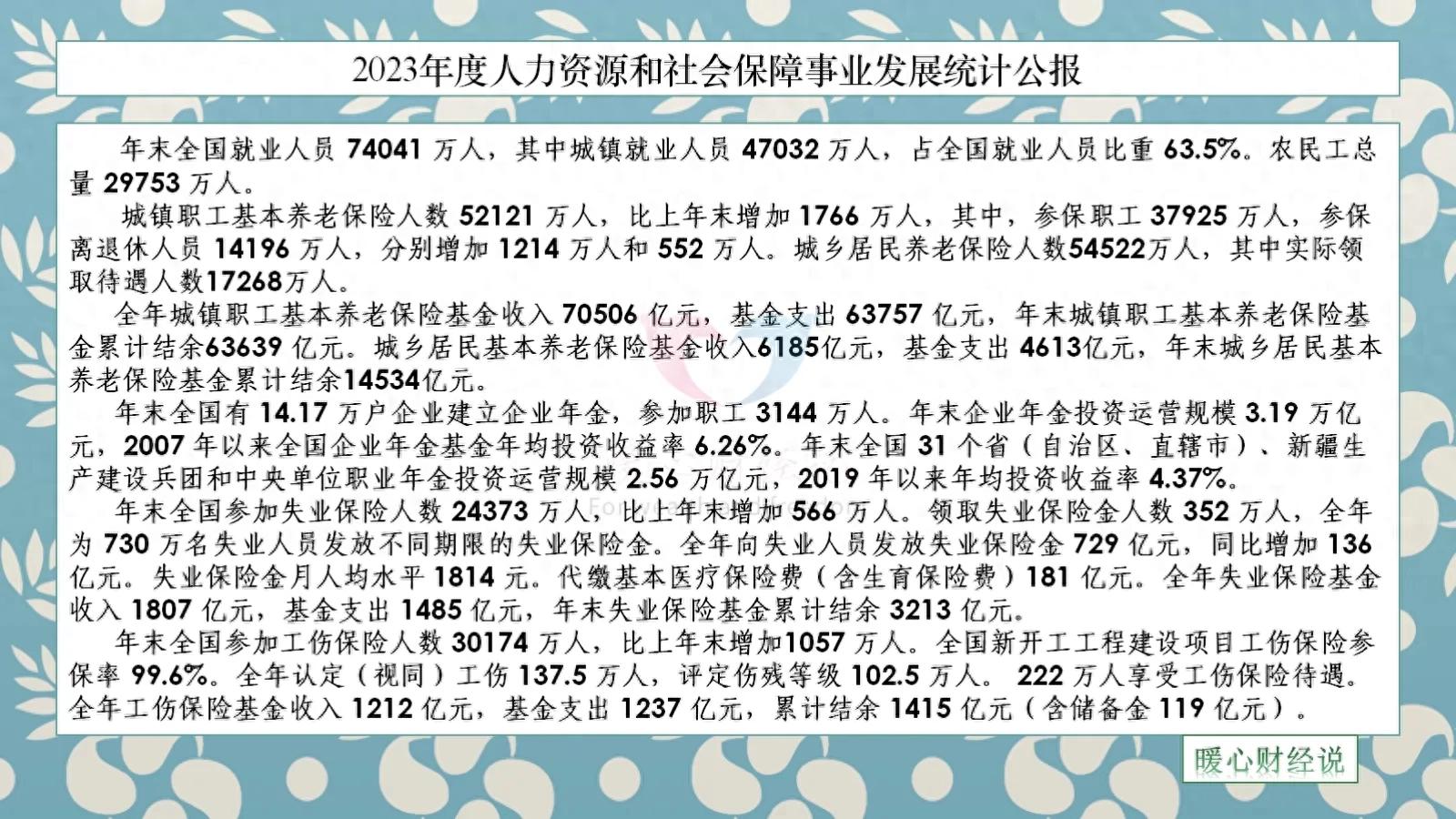 2023年我国养老保险参保人数大幅增长，四川省养老金计算公式详解