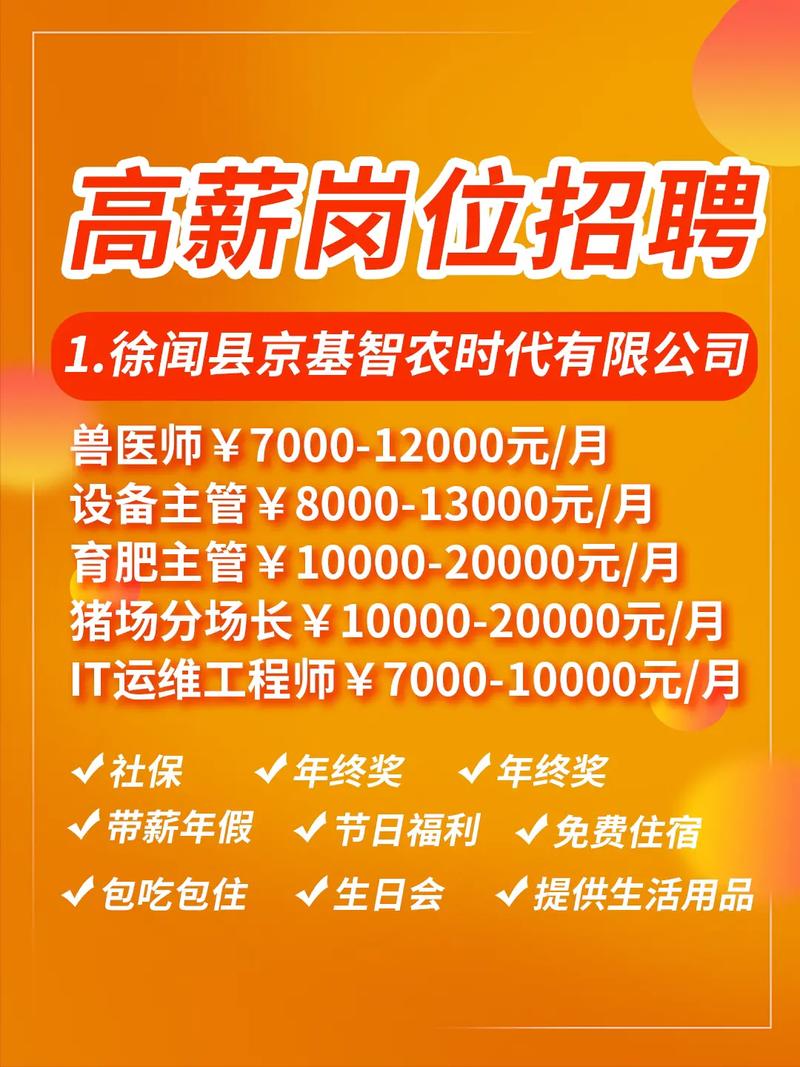 月薪高达2w！招聘岗位上新了，赶紧戳→