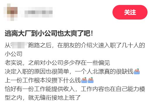 逃离能适应大厂人去公司吗__逃离大厂的年轻人