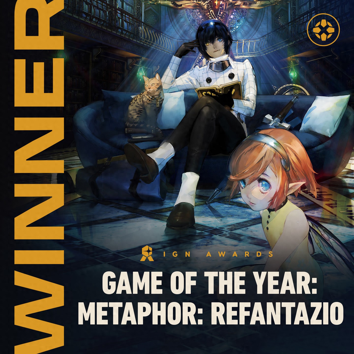 _《暗喻幻想：ReFantazio》获得IGN 2024年度最佳游戏_《暗喻幻想：ReFantazio》获得IGN 2024年度最佳游戏