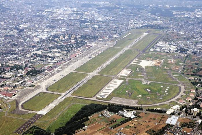 △驻日美军横田基地（资料图）