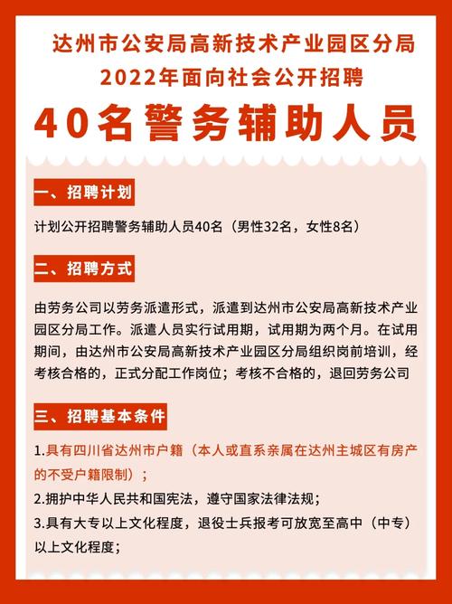 40名！达州一地最新招聘