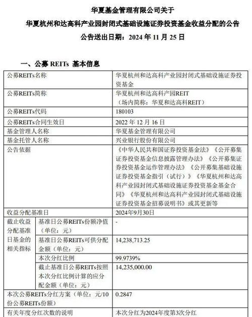 出租率下降与空置风险 华夏和达高科REIT招租之困__出租率下降与空置风险 华夏和达高科REIT招租之困