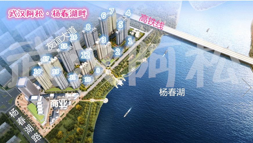 杨春湖畔二期12、13号楼86-121平带装修房源预售，整体均价16541元/平，价格上涨541元/平